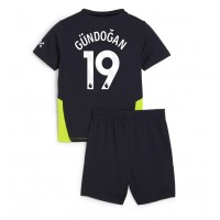 Maglie da calcio Manchester City Ilkay Gundogan #19 Seconda Maglia Bambino 2024-25 Manica Corta (+ Pantaloni corti)